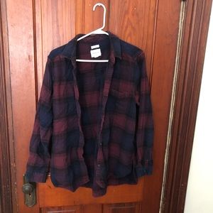 American Eagle Amazingly Soft Boyfriend-Fit Flannel